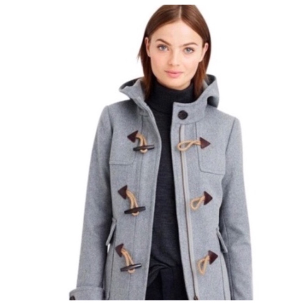 J Crew Duffle coat.